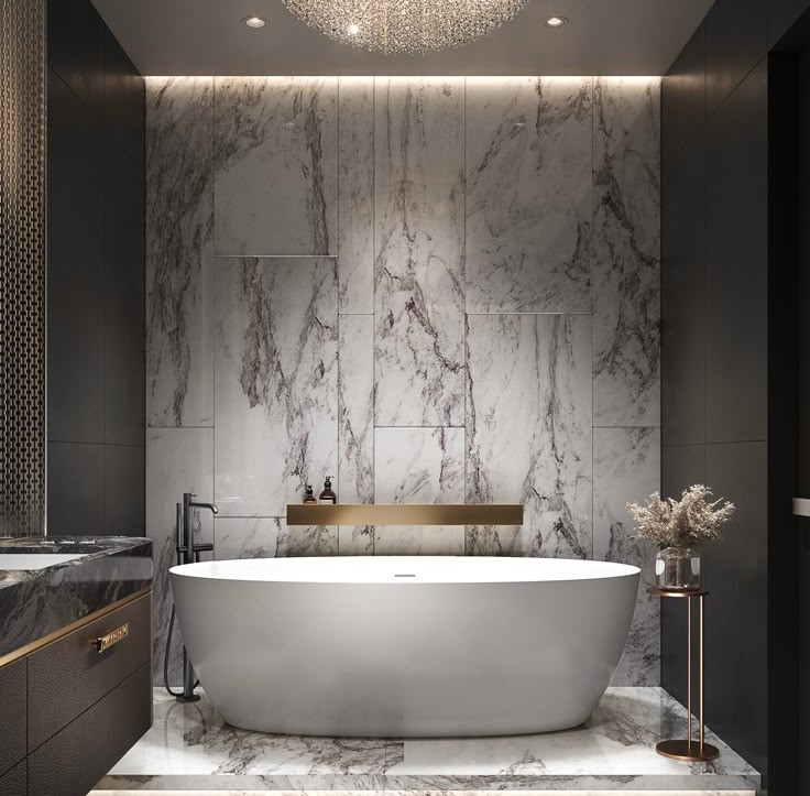 Mermer Villa Banyo 1