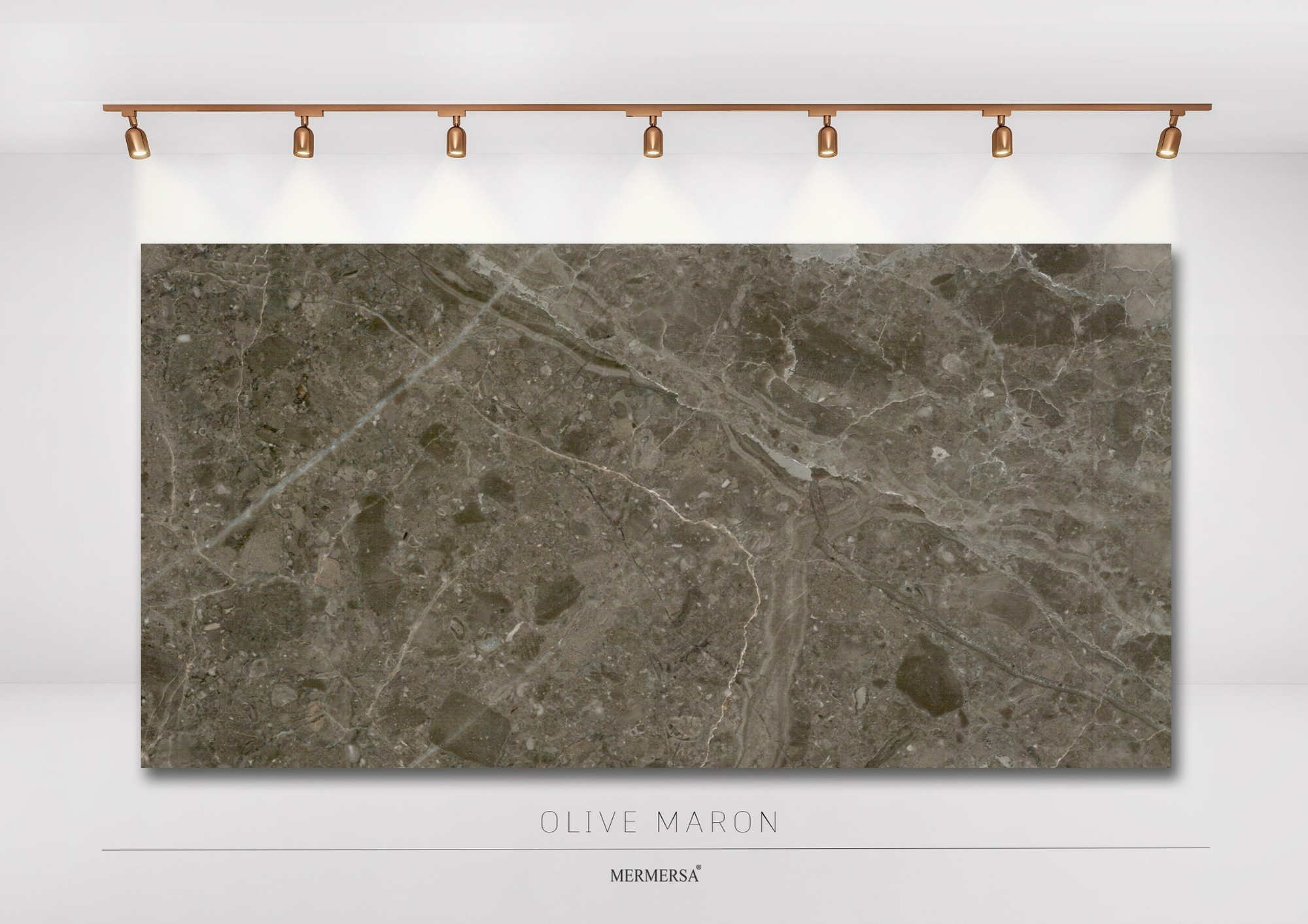 Yeşil Seri 7 olive maron mermer