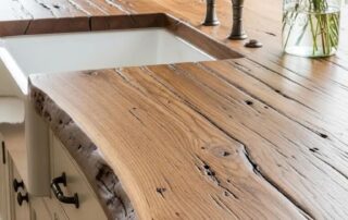 Mutfak Tezgahı Seçim Rehberi: En İyi 4 Seçenek 3 ahşap mutfak tezgahı